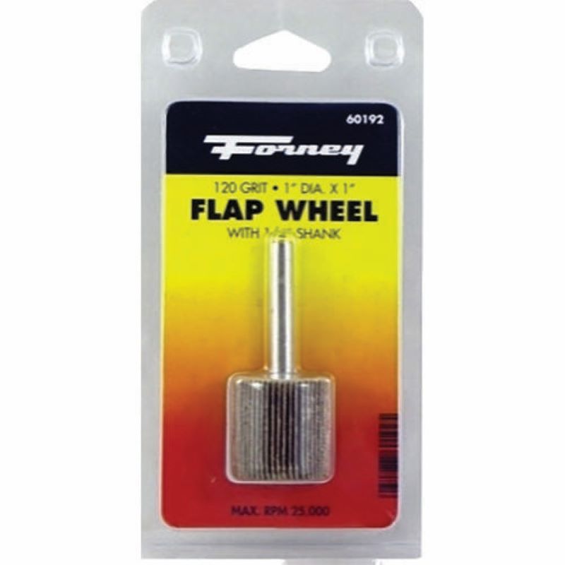Forney Flap Wheel 120 Grit 1"x1"