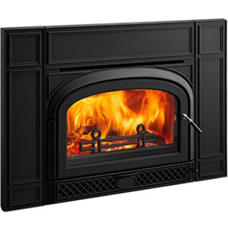 Vermont Castings Montpelier II Wood Insert Cast Black