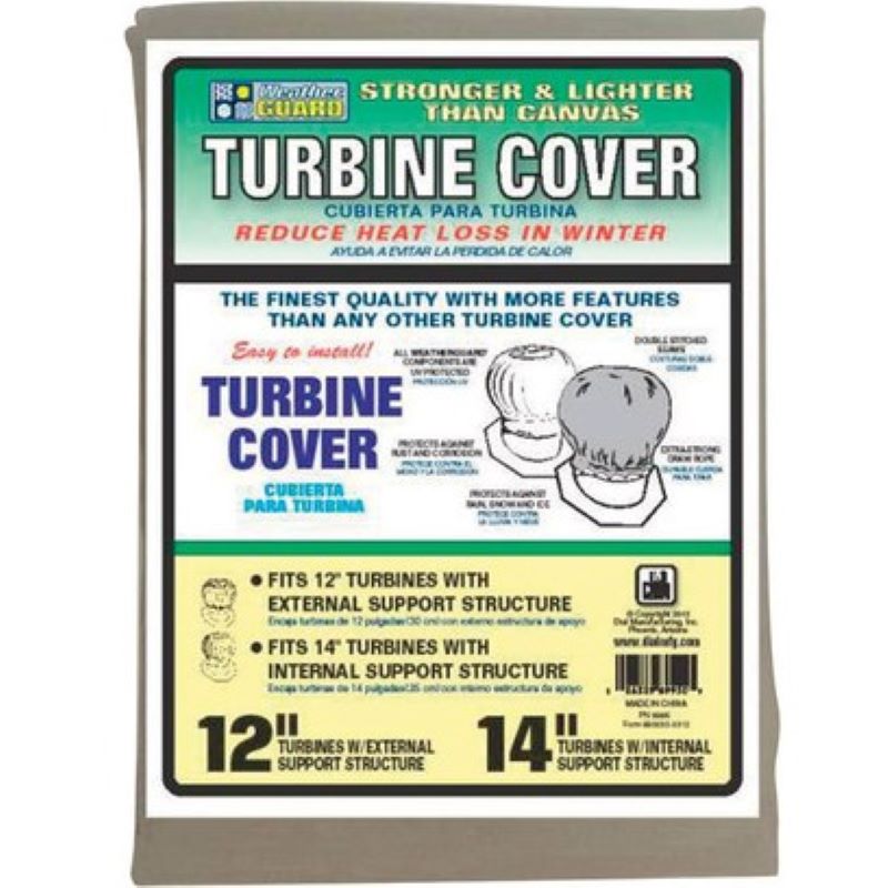 Wood Stove Turbine Cover 14 in