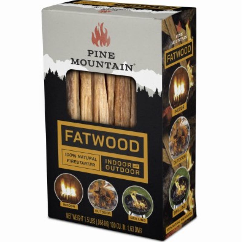 Fatwood Fire Starter 1-1/2 lb | Wood Fireplace