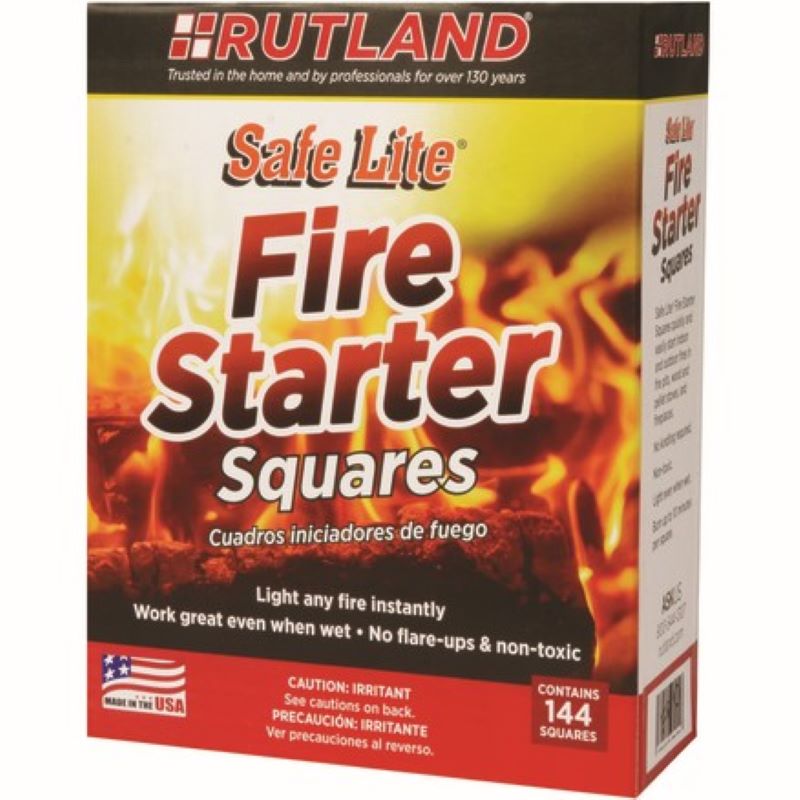 Safelite Fire Starter - 144 Ct | Wood Fireplace