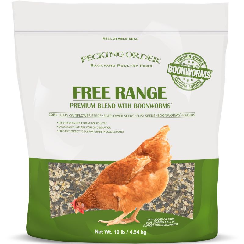 Pecking Order Free Range Blend with Boonworms 10 lb