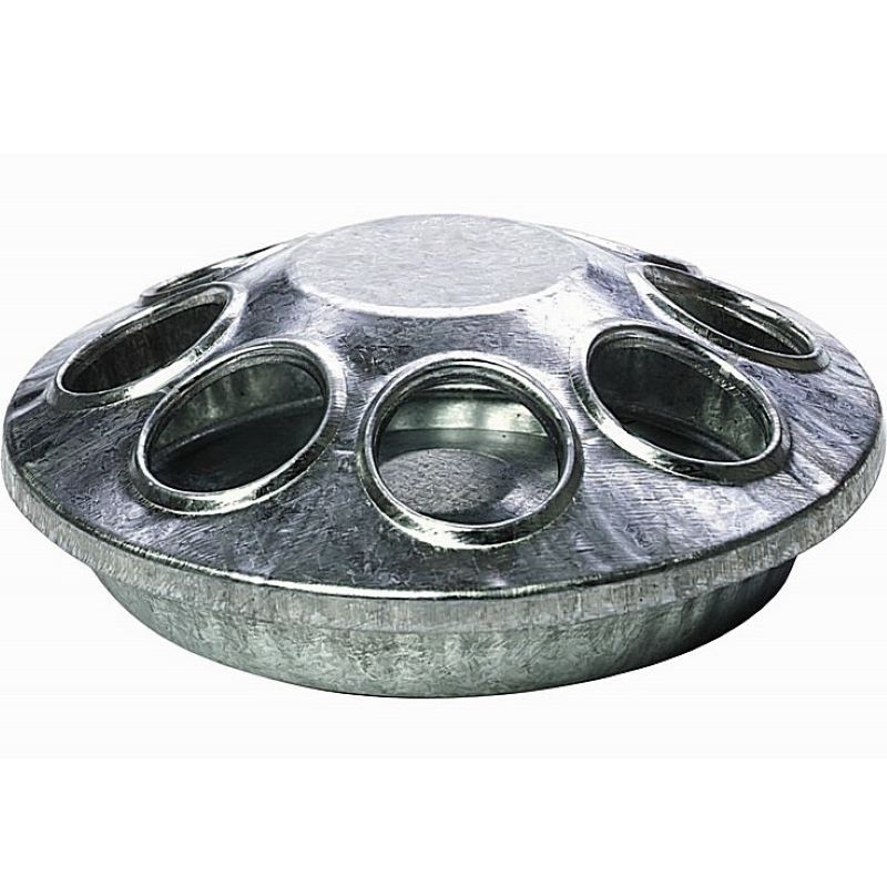 Galvanized Poultry Feeder 8 Hole