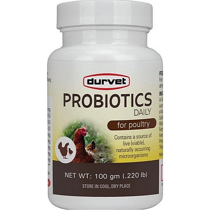 Durvet Poultry Probiotics Daily 100 gm