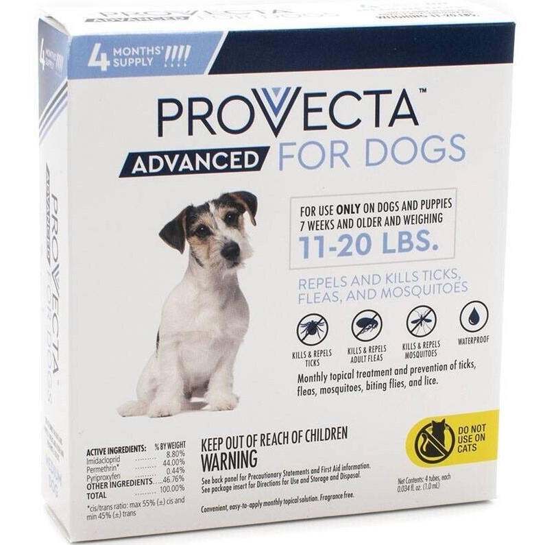 Provecta Advanced Canine 11-20 lb 4 ct