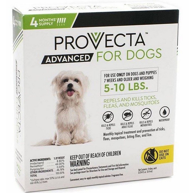 Provecta Advanced Canine 5-10 lb 4 ct