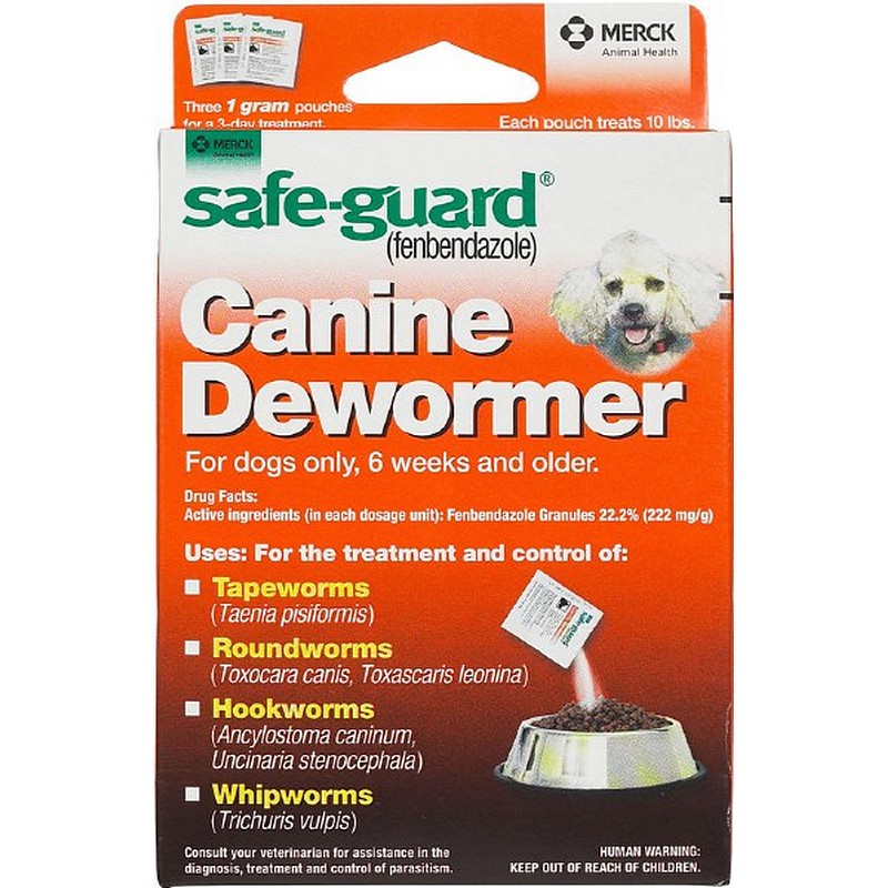 Safe-Guard Canine Dewormer 1g