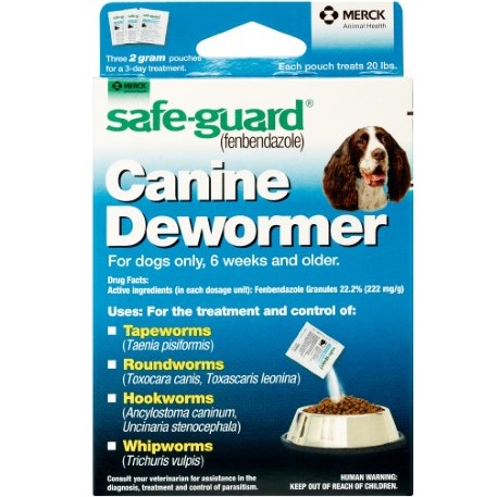 Safe-Guard Canine Dewormer 2g