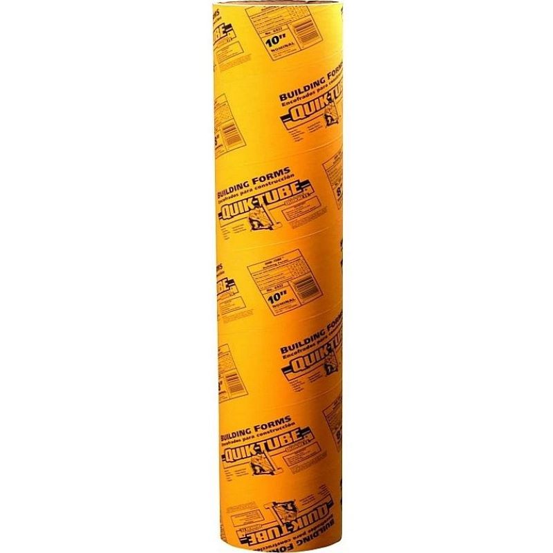 Quikrete Concrete Quik-Tube Form 10"x48"