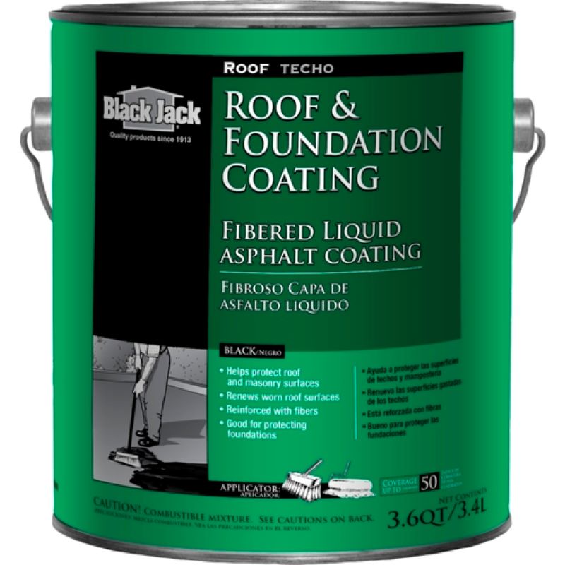 Black Roof & Foundation Coating 1 gal