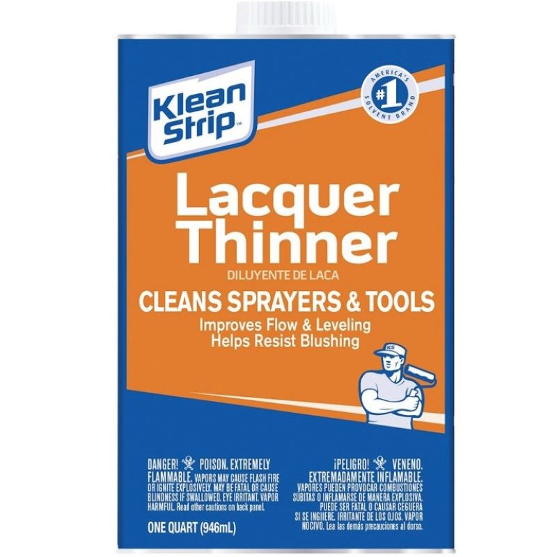 Klean Strip Lacquer Thinner 1 qt