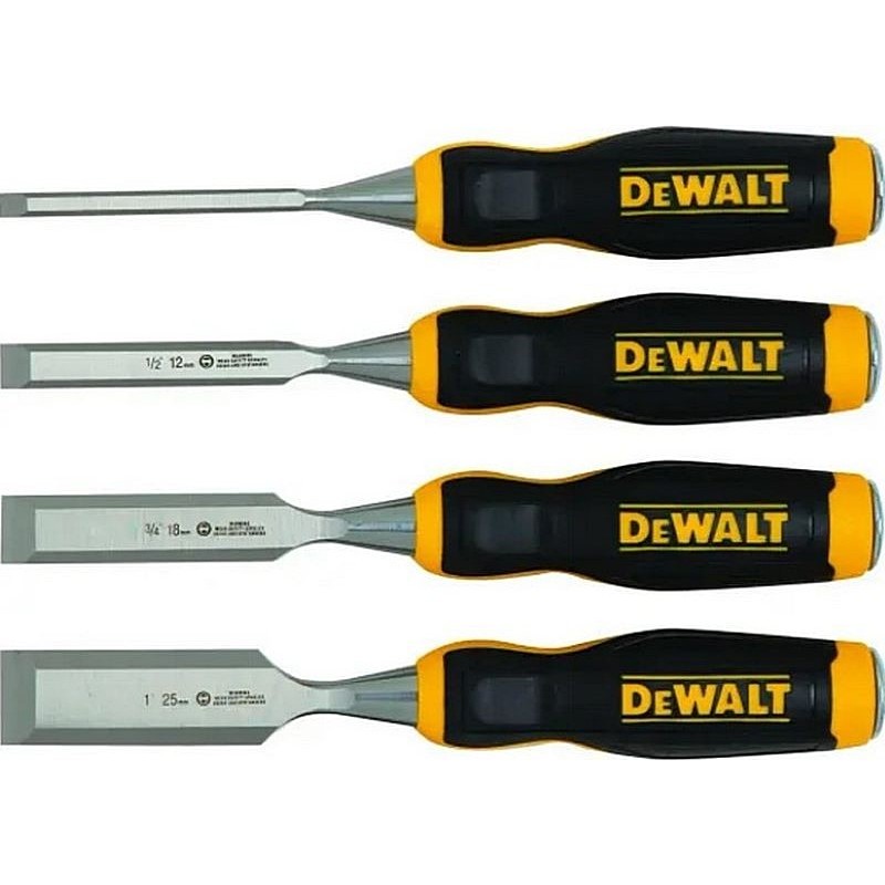 DeWalt Wood Chisel Set 5" 4 Ct