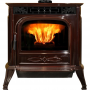 Harman XXV Pellet Stove Mahogany