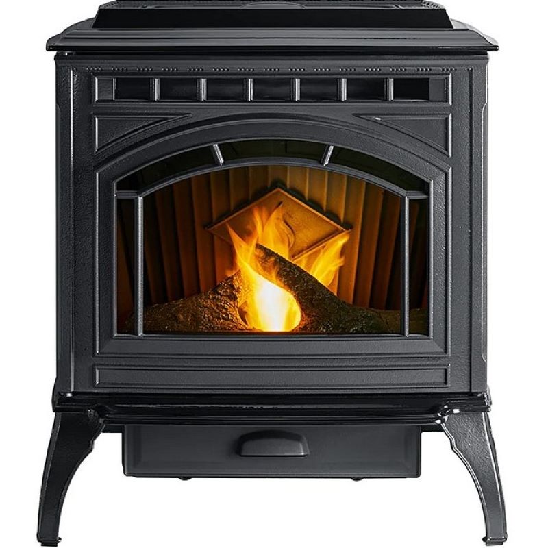 Quadra-Fire Trekker Pellet Stove Black