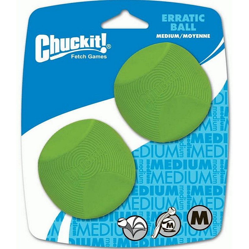 Chuckit! Erratic Rubber Ball Dog Toy