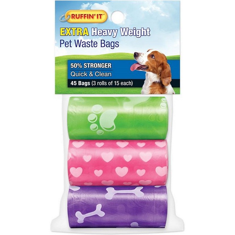 Dog Waste Bags 3Pk 45 Ct