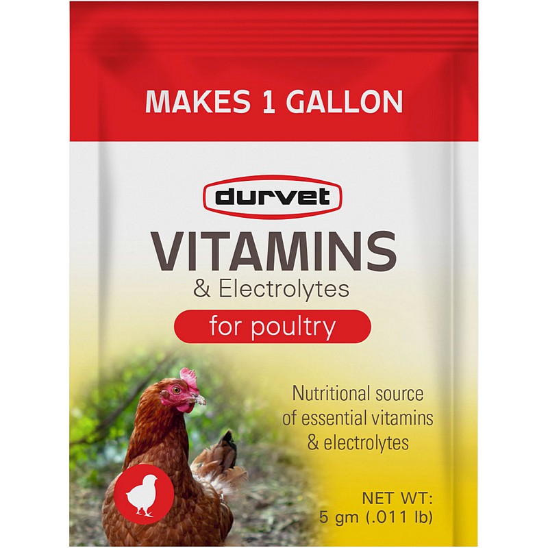 Durvet Vitamins & Electrolytes Single Serve 5 gm packet