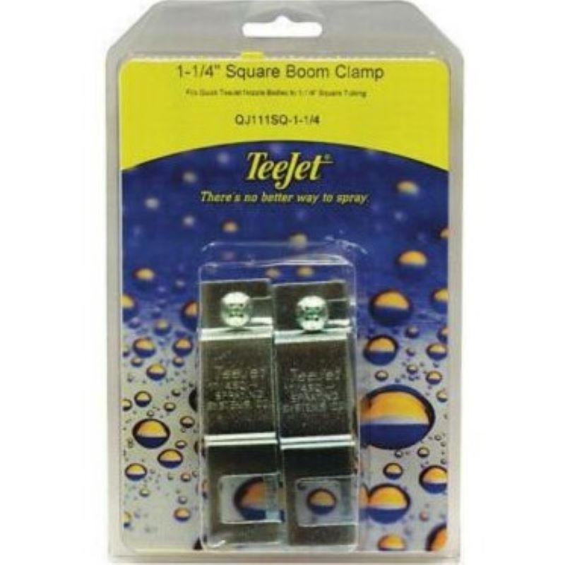 TeeJet Square Boom Clamps 1 1/4" 2 Ct