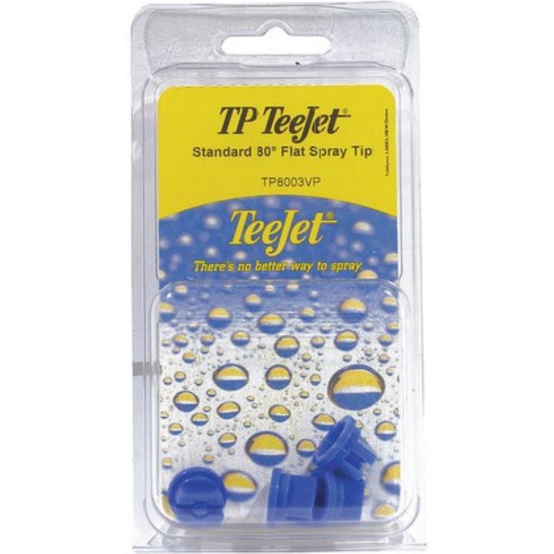 TeeJet Flat Spray Tip 80 Deg 4 Ct
