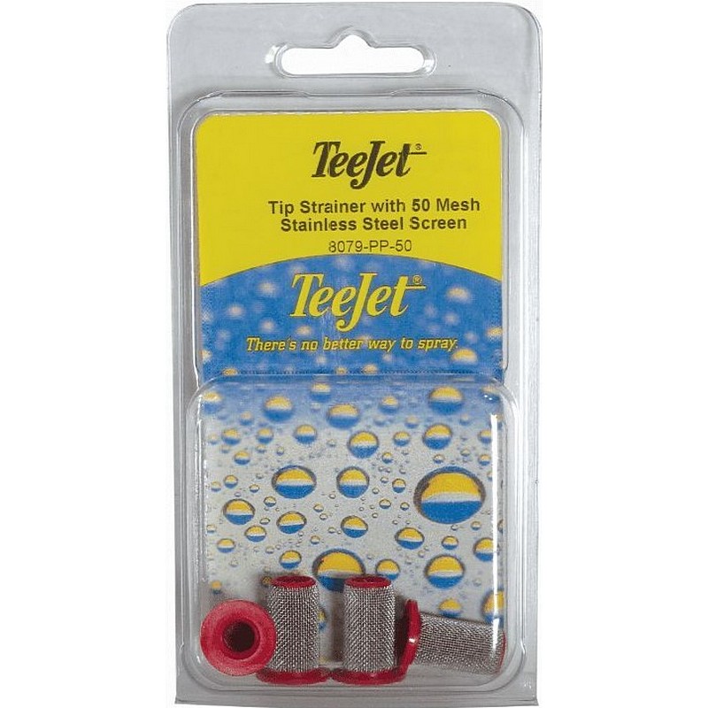 TeeJet Tip Screen Strainer 50 Mesh 4 Ct