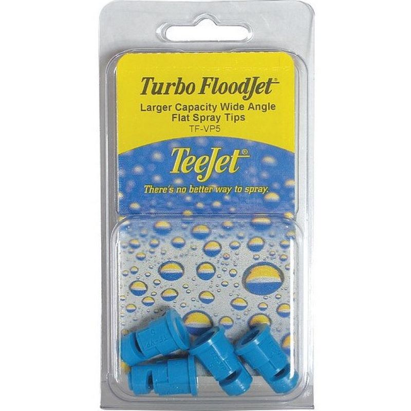 TeeJet Turbo FloodJet Wide Angle Flat Spray Tips 4 Ct