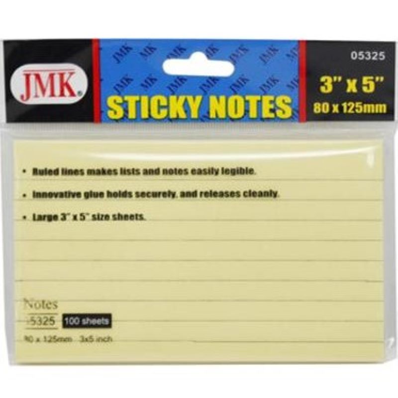 Sticky Note 3 x 5" 100 Ct
