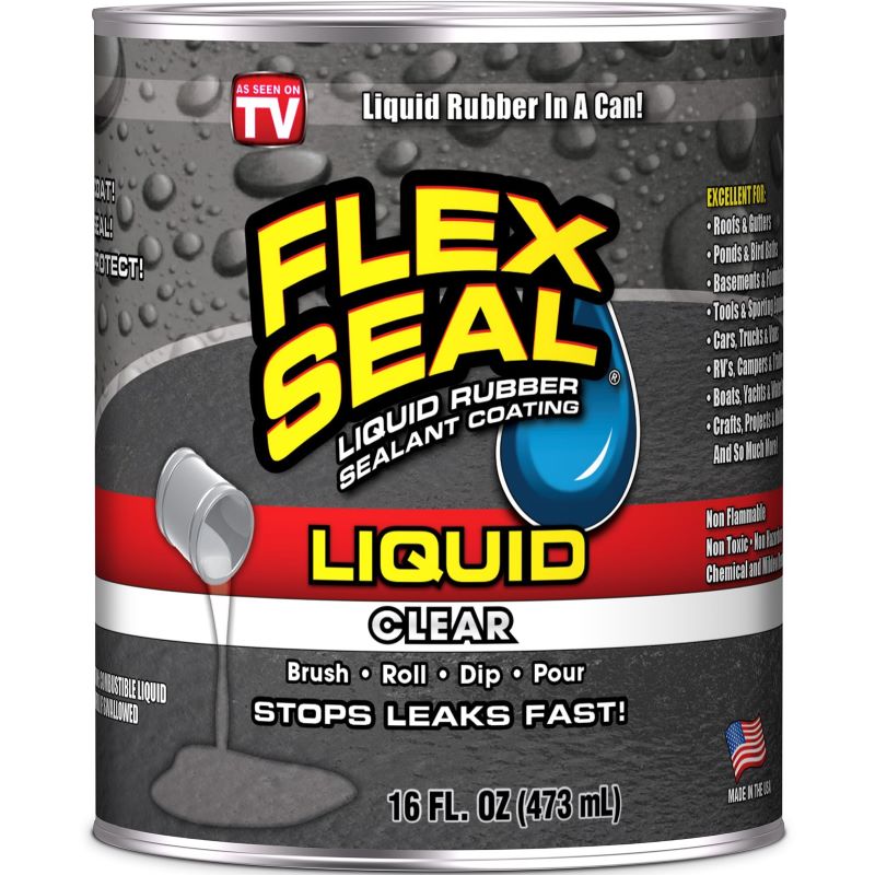 Flex Seal Clear Liquid Sealant 16 oz