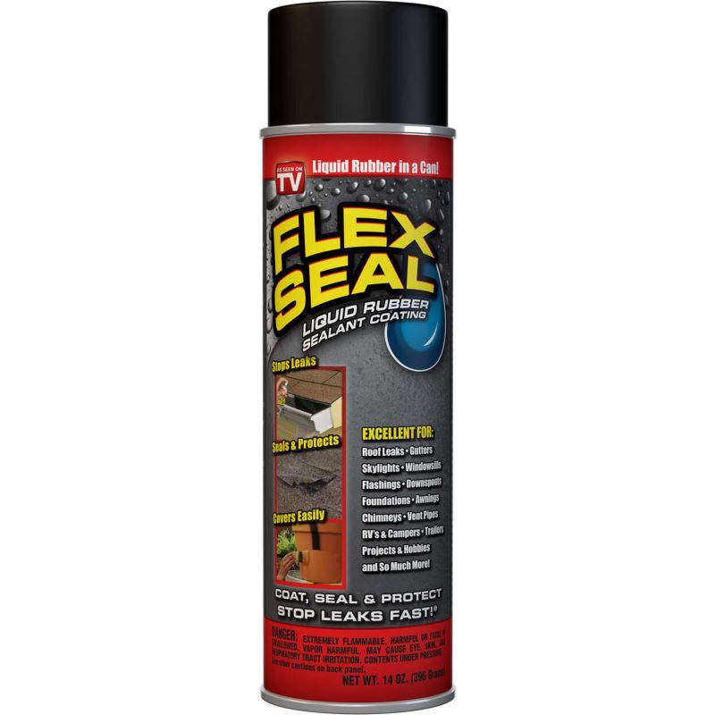 Flex Seal Black Rubber Sealant 14 oz