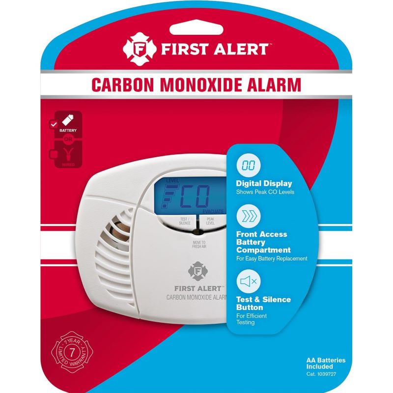 First Alert Battery-Powered Carbon Monoxide Detector