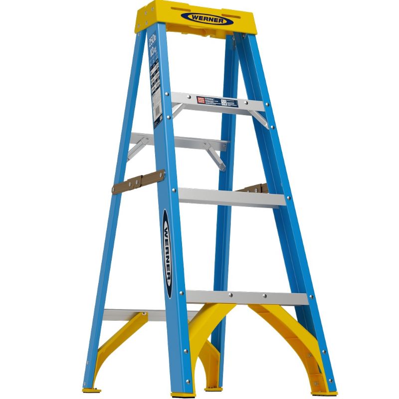 Fiberglass Step Ladder Type I 4 ft