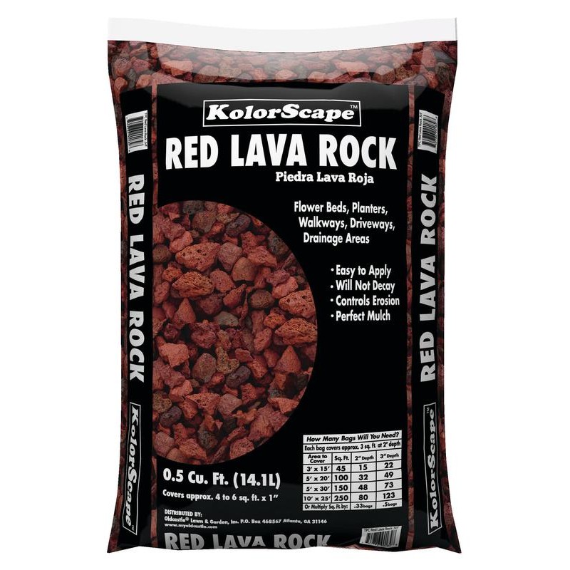 KolorScape Red Lava Rock .5 cf