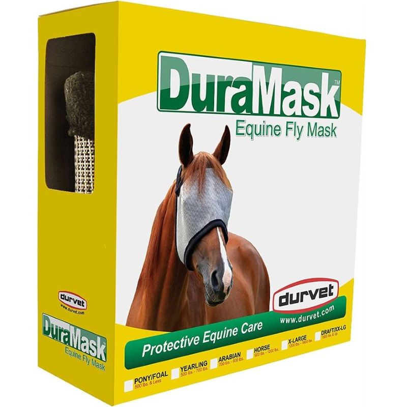 DuraMask Equine Fly Mask No Ears Yearling