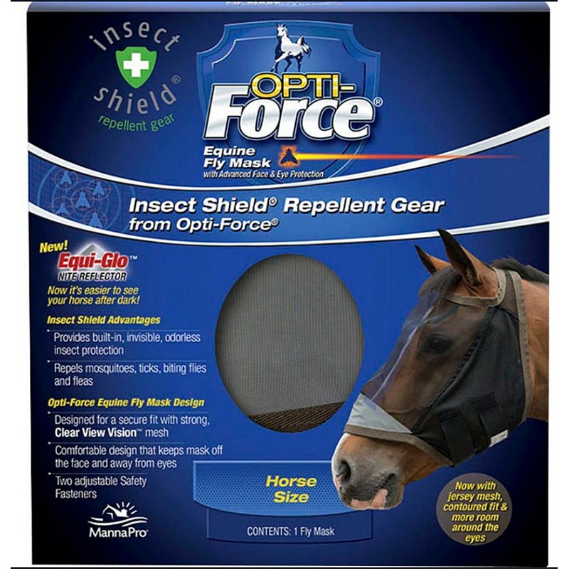 Opti-Force Equine Fly Mask