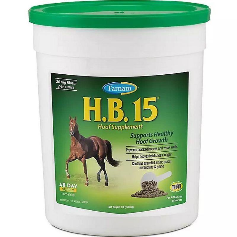 H.B. 15 Hoof Supplement 3 lb