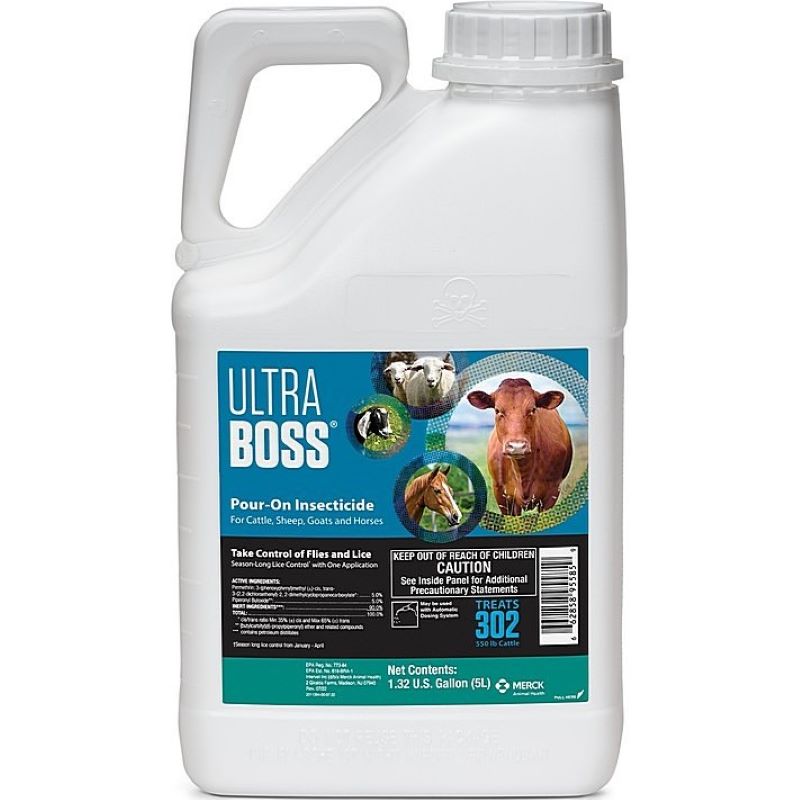 Ultra Boss Pour On Insecticide 1 gal