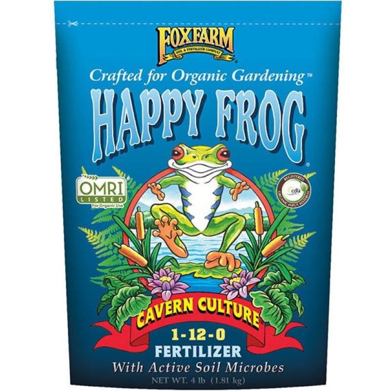 FoxFarm Happy Frog Cavern 1-12-0 Fertilizer 4 lb