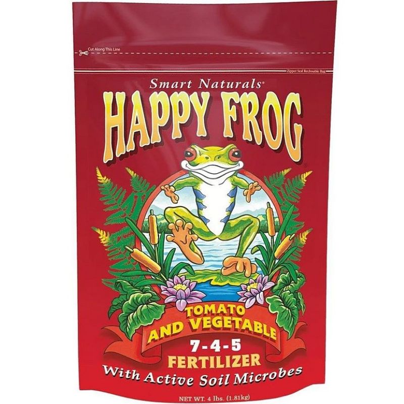 FoxFarm Happy Frog Tomato & Vegetable 5-7-3 Fertilizer 4 lb