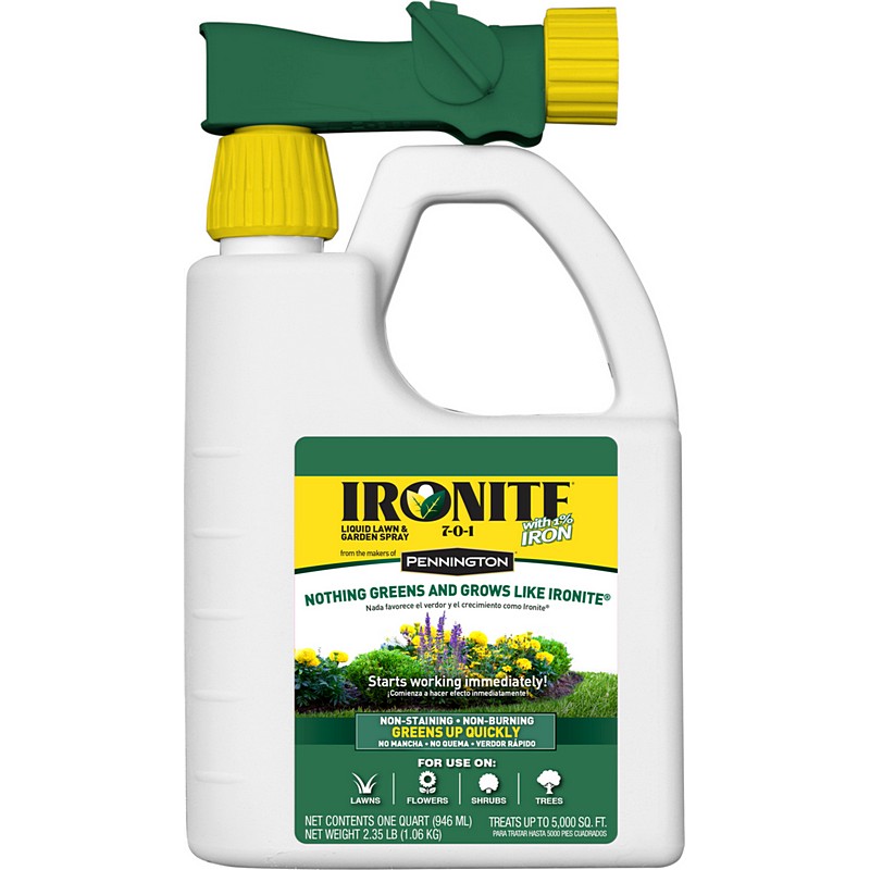 Pennington Ironite Slow-Release Nitrogen Lawn Fertilizer 32 oz