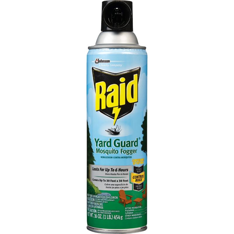 Raid Yard Guard Mosquito Fogger Aerosol 16 oz