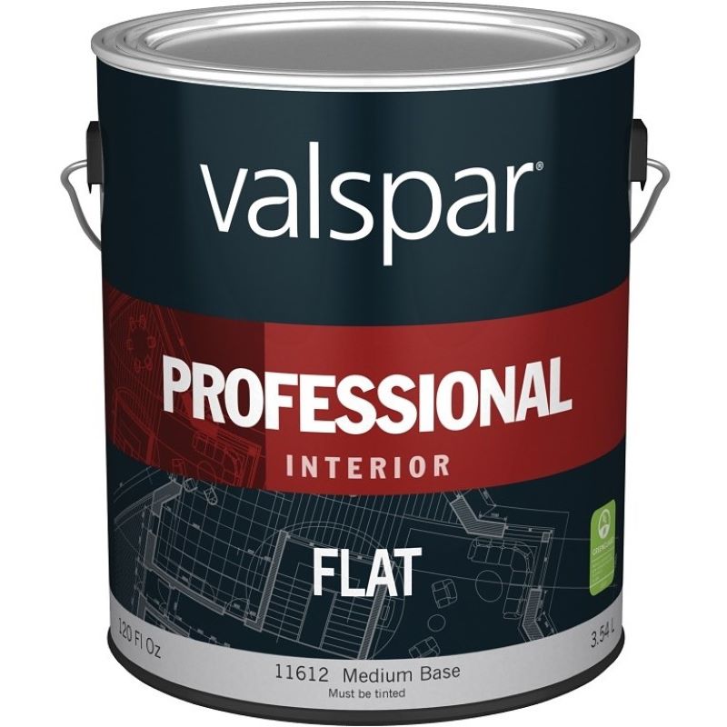 Valspar Professional Interior Flat Medium Base 1 gal