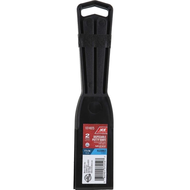 Ace Plastic Flexible Scraper 1.5" 2 Ct