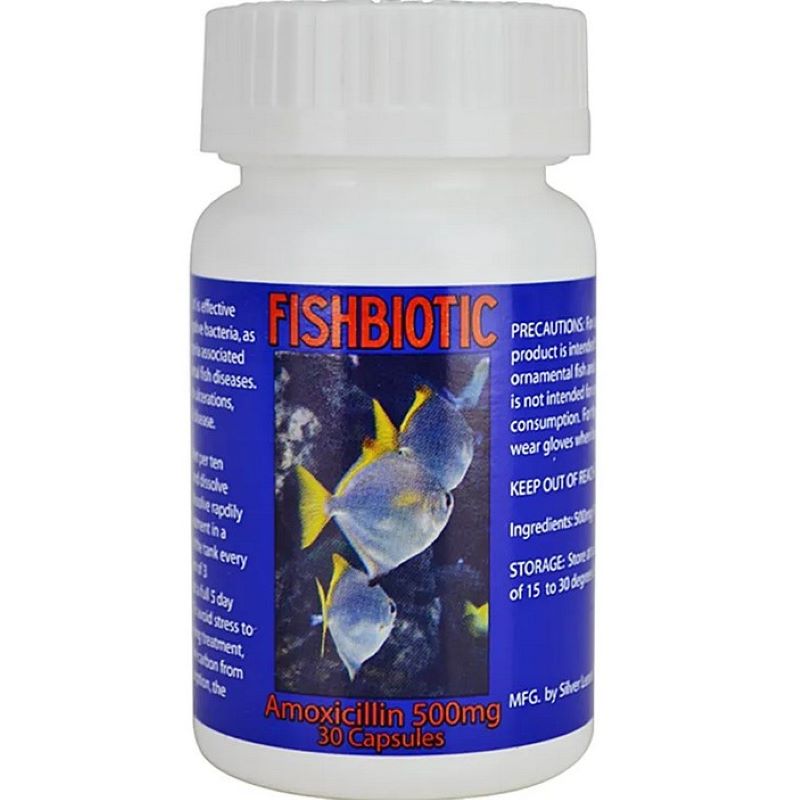 Fishbiotic Amoxcillin 500 mg 30 ct