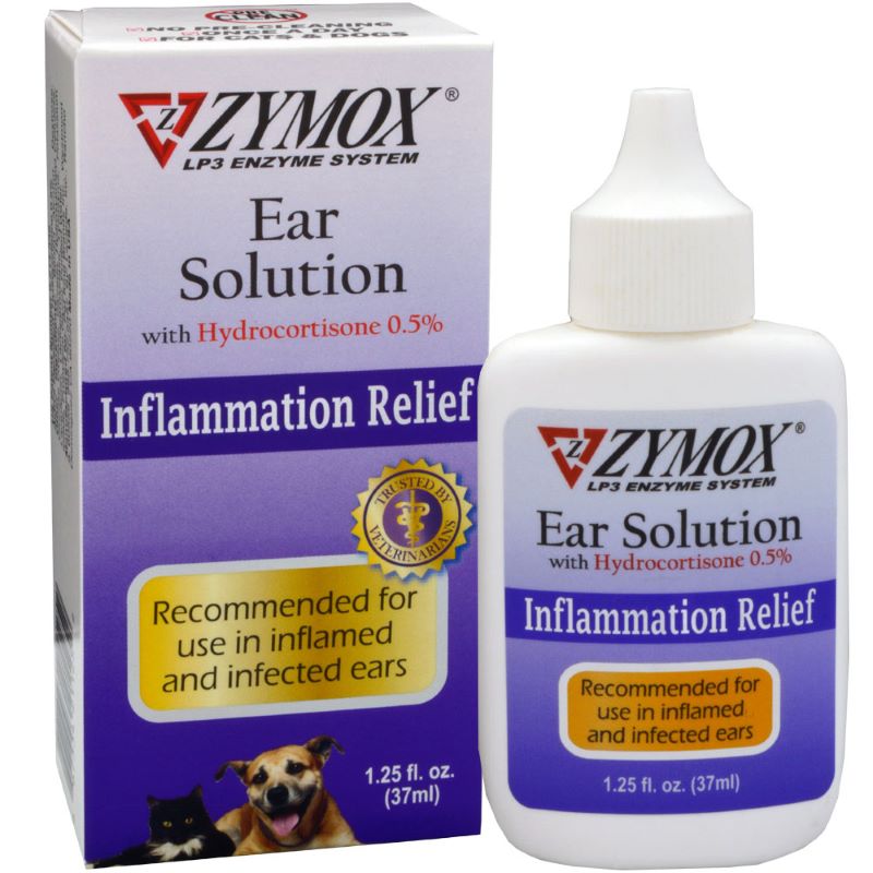 Zymox Ear Solution 1.25 oz