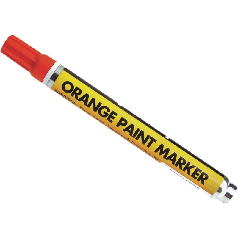 Orange Paint Marker