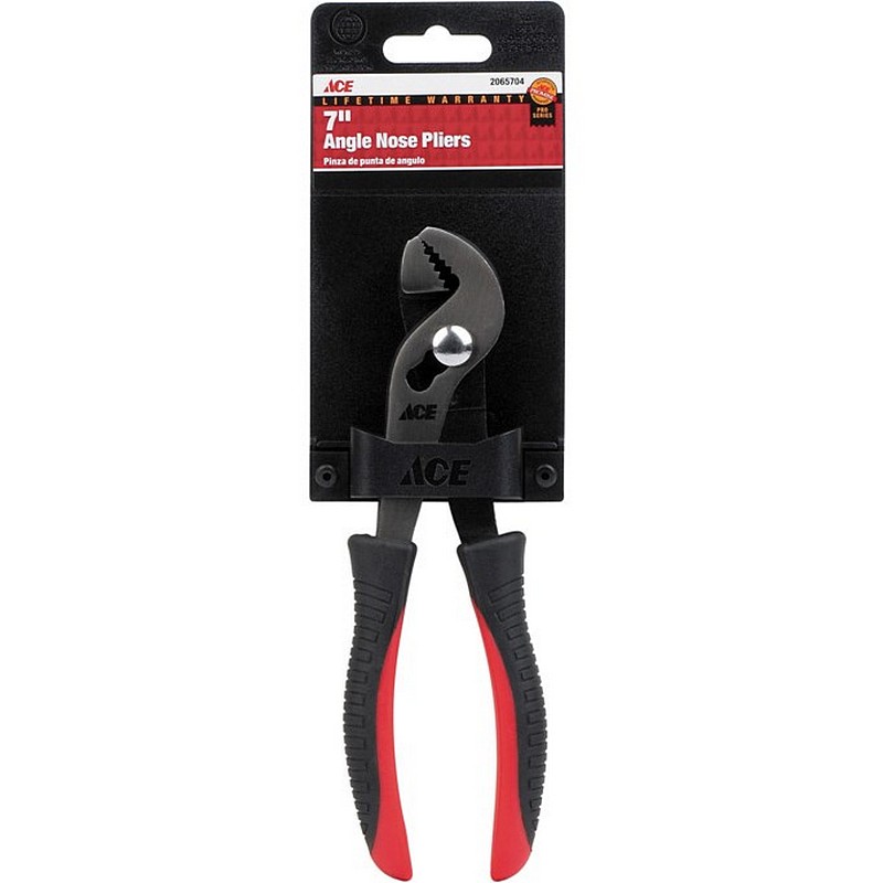 Ace Angle Nose Pliers 7"