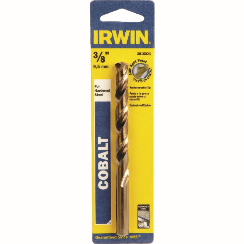 Irwin Cobalt High Speed Drill Bit 3/8"