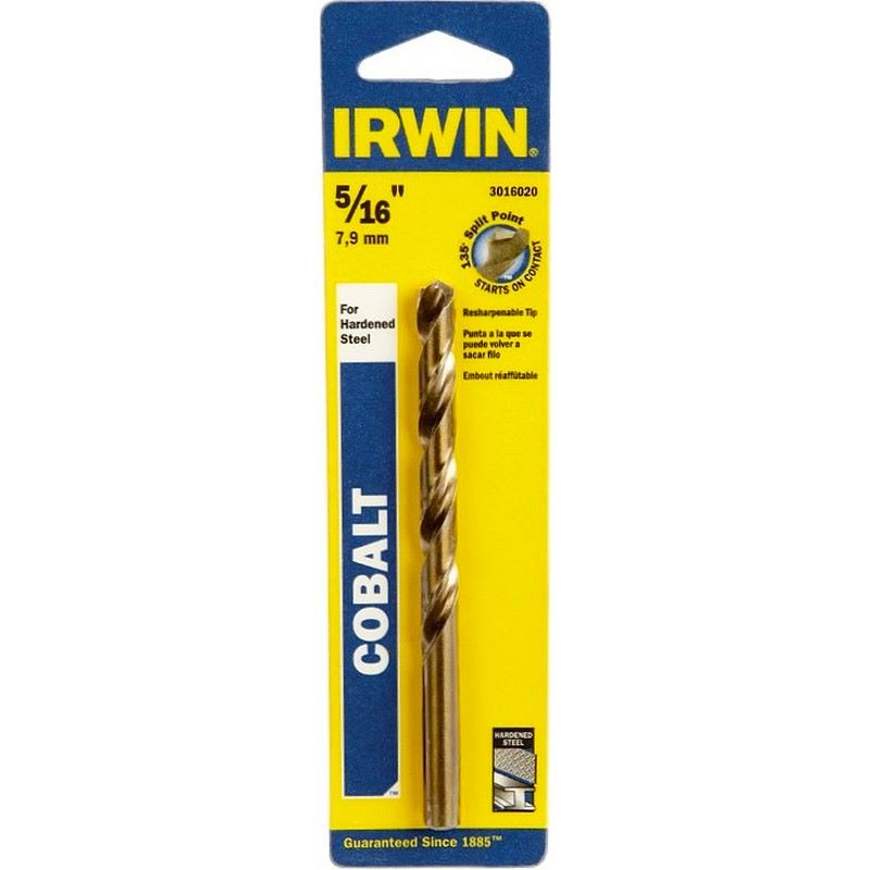 Irwin Cobalt High Speed Drill Bit 5/16"