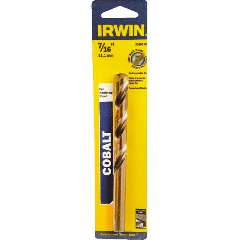 Irwin Cobalt High Speed Drill Bit 7/16"