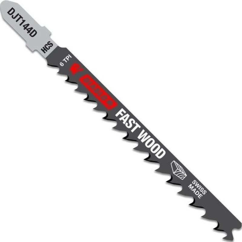 Diablo Fast Wood Jig Saw Blade 6TPI 4" 5 Ct