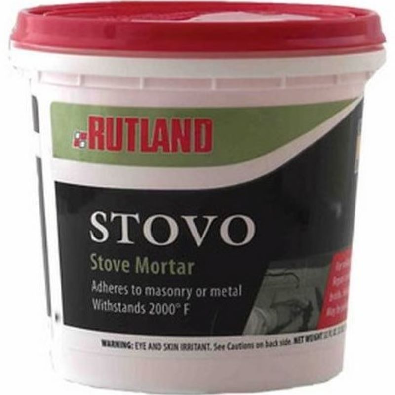 Rutland Stovo Stove Mortar 1 qt | Wood Stove